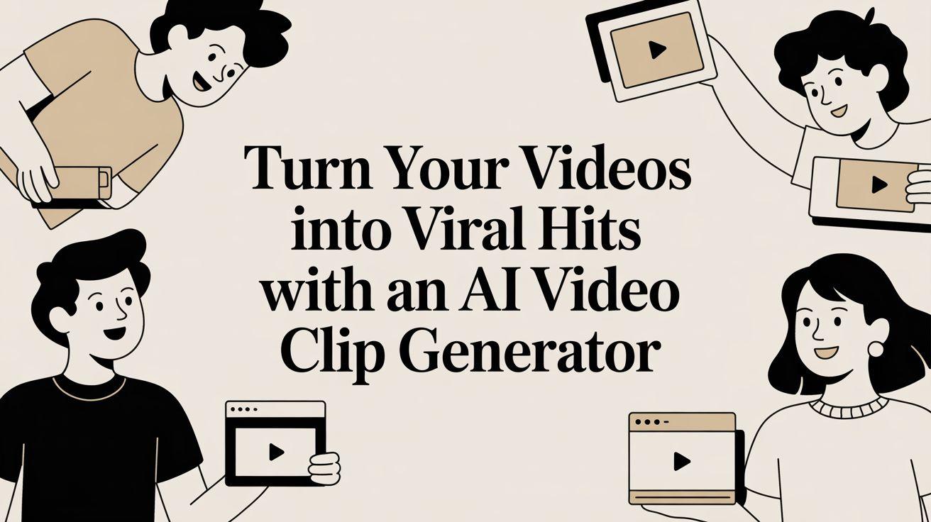 Turn Your Videos into Viral Hits with an AI Video Clip Generator