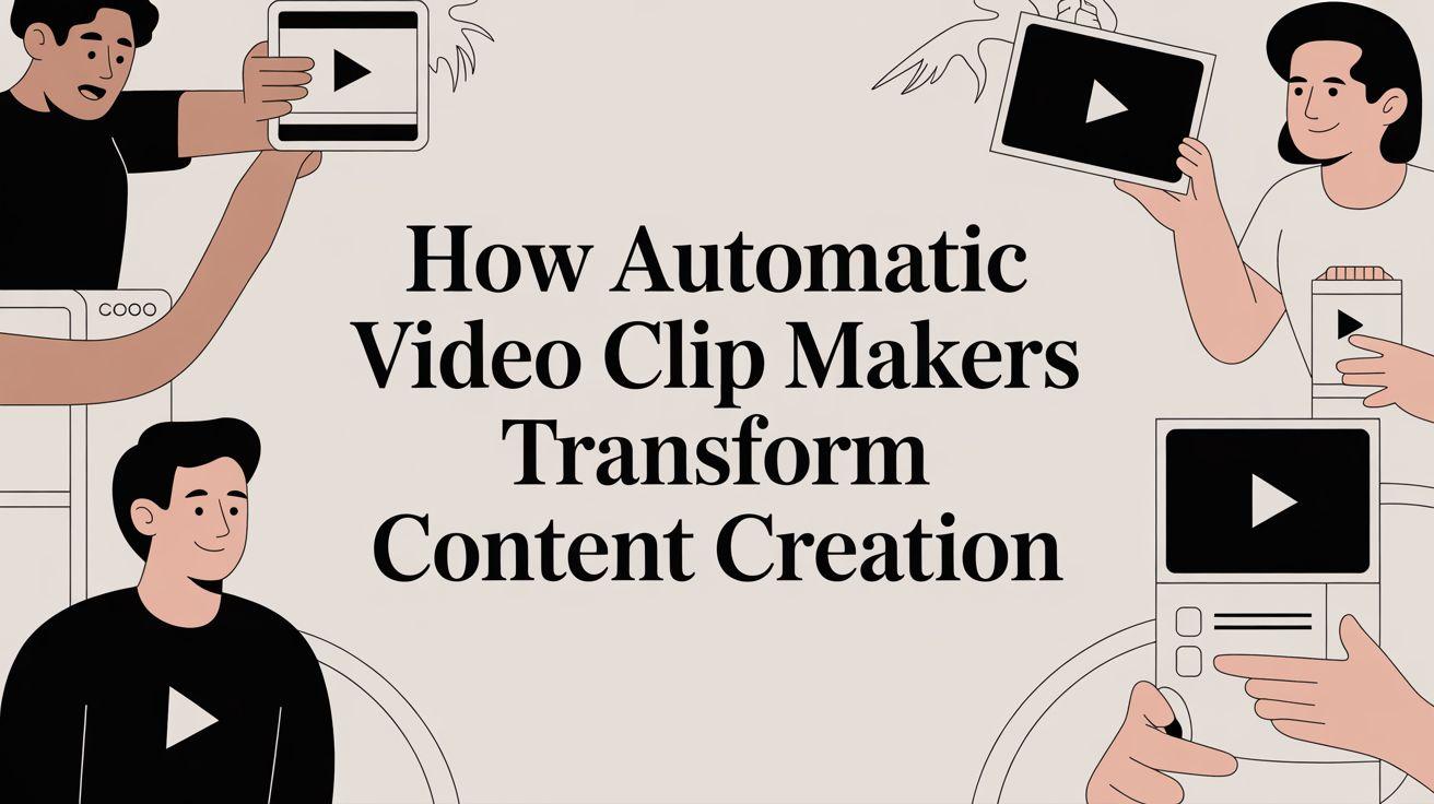 How an Automatic Video Clip Maker Can Transform Your Content Strategy