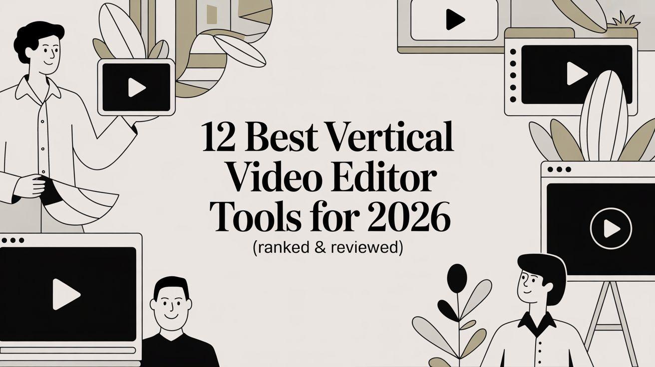 12 Best Vertical Video Editor Tools for 2026 (Ranked & Reviewed)