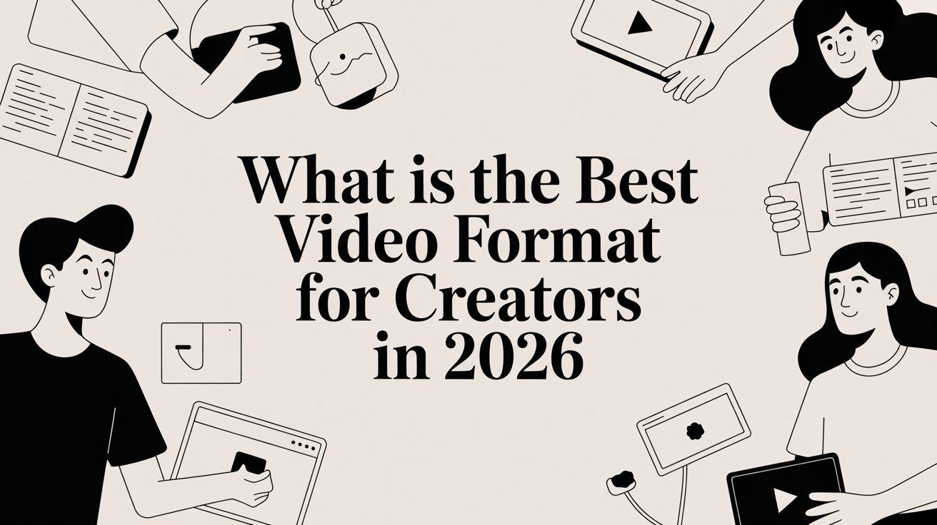 What Is the Best Video Format for Creators in 2026