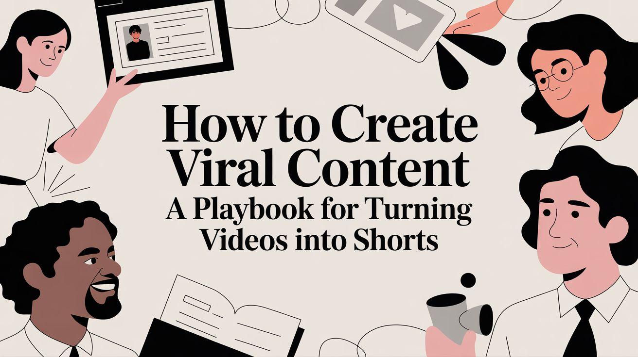 How to Create Viral Content: A Playbook for Turning Videos into Shorts
