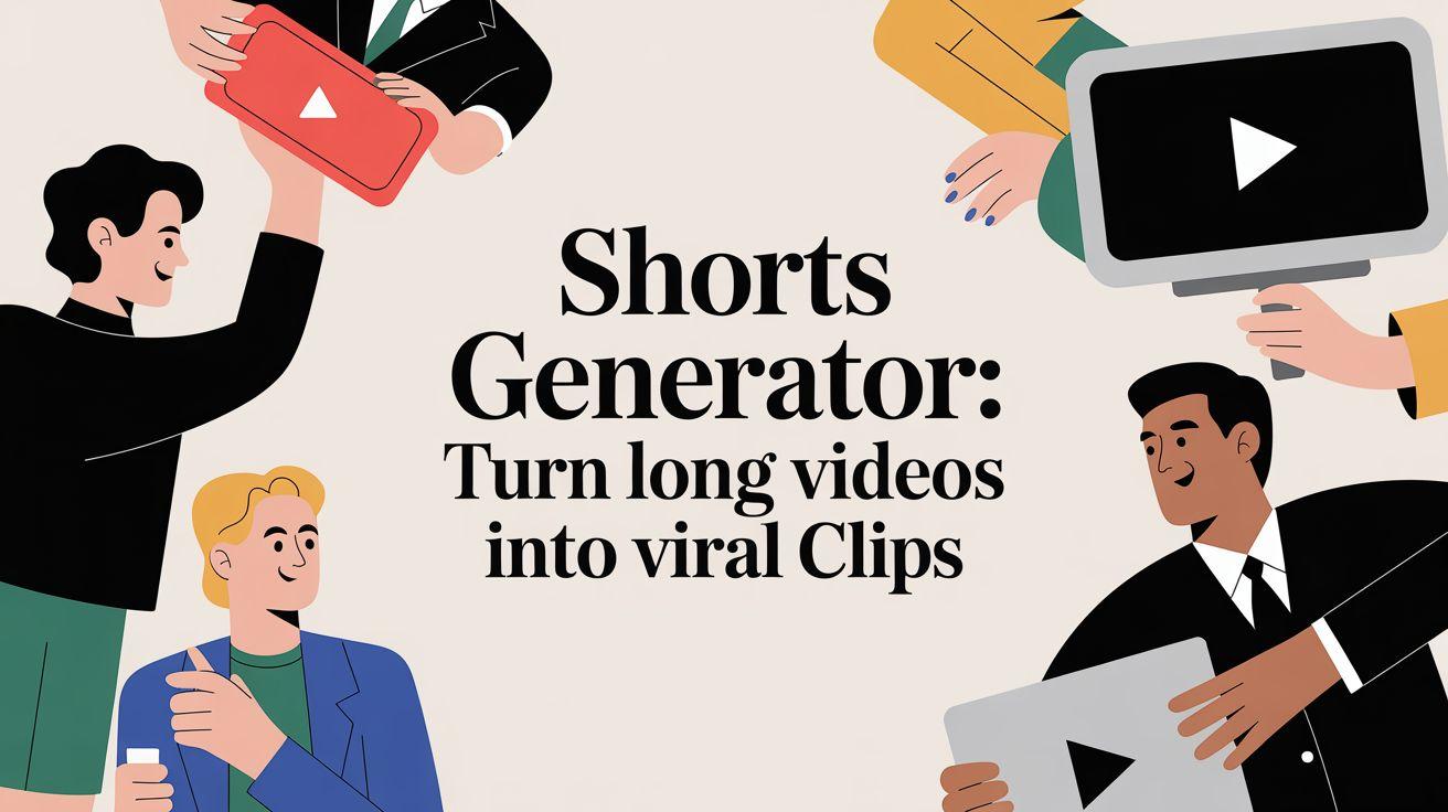 Shorts Generator: How to Turn Long Videos Into Viral Clips