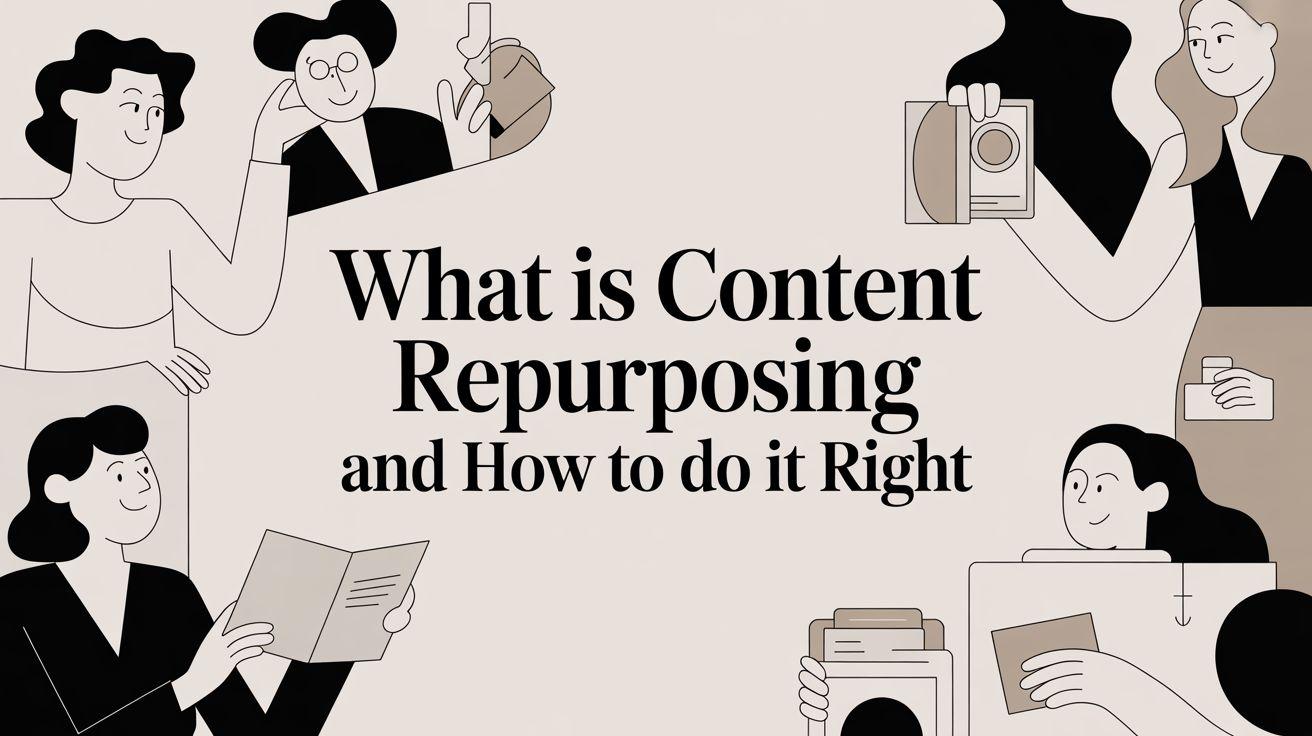 What Is Content Repurposing And How To Do It Right