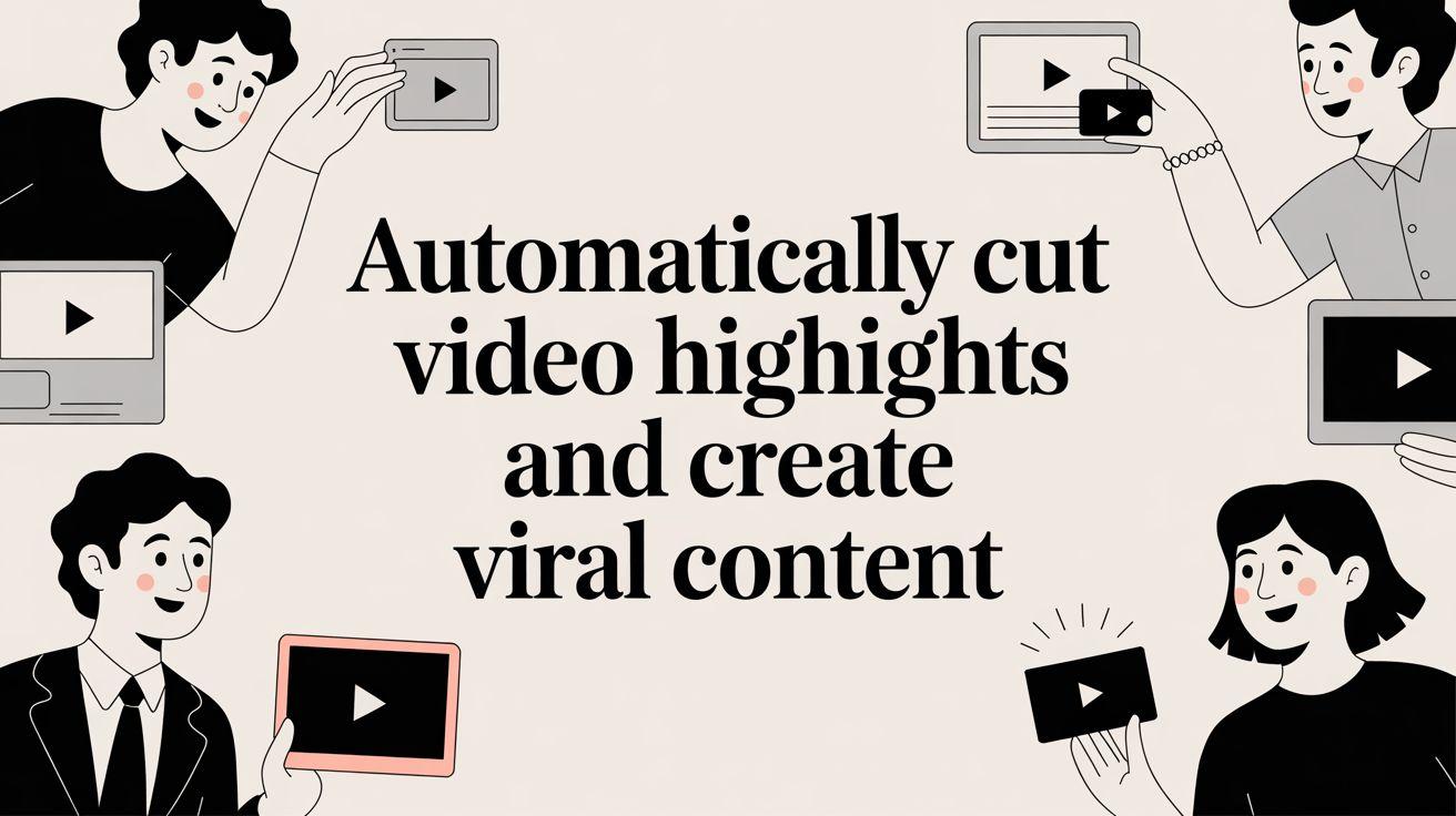 How to Automatically Cut Video Highlights and Create Viral Content