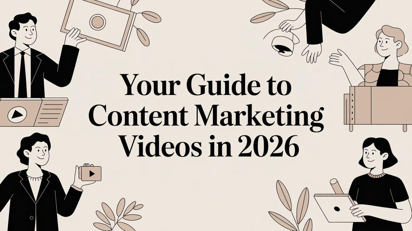 Your Guide to Content Marketing Videos in 2026