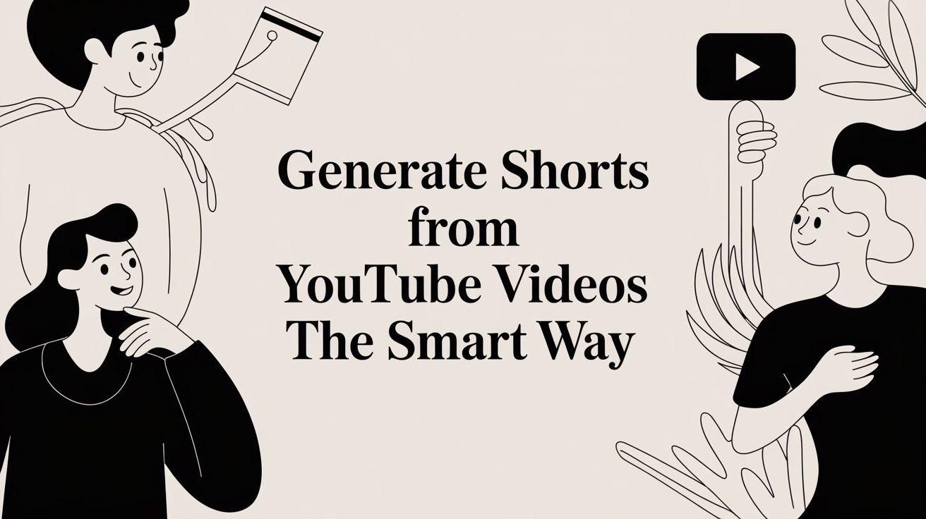Generate Shorts From YouTube Videos The Smart Way