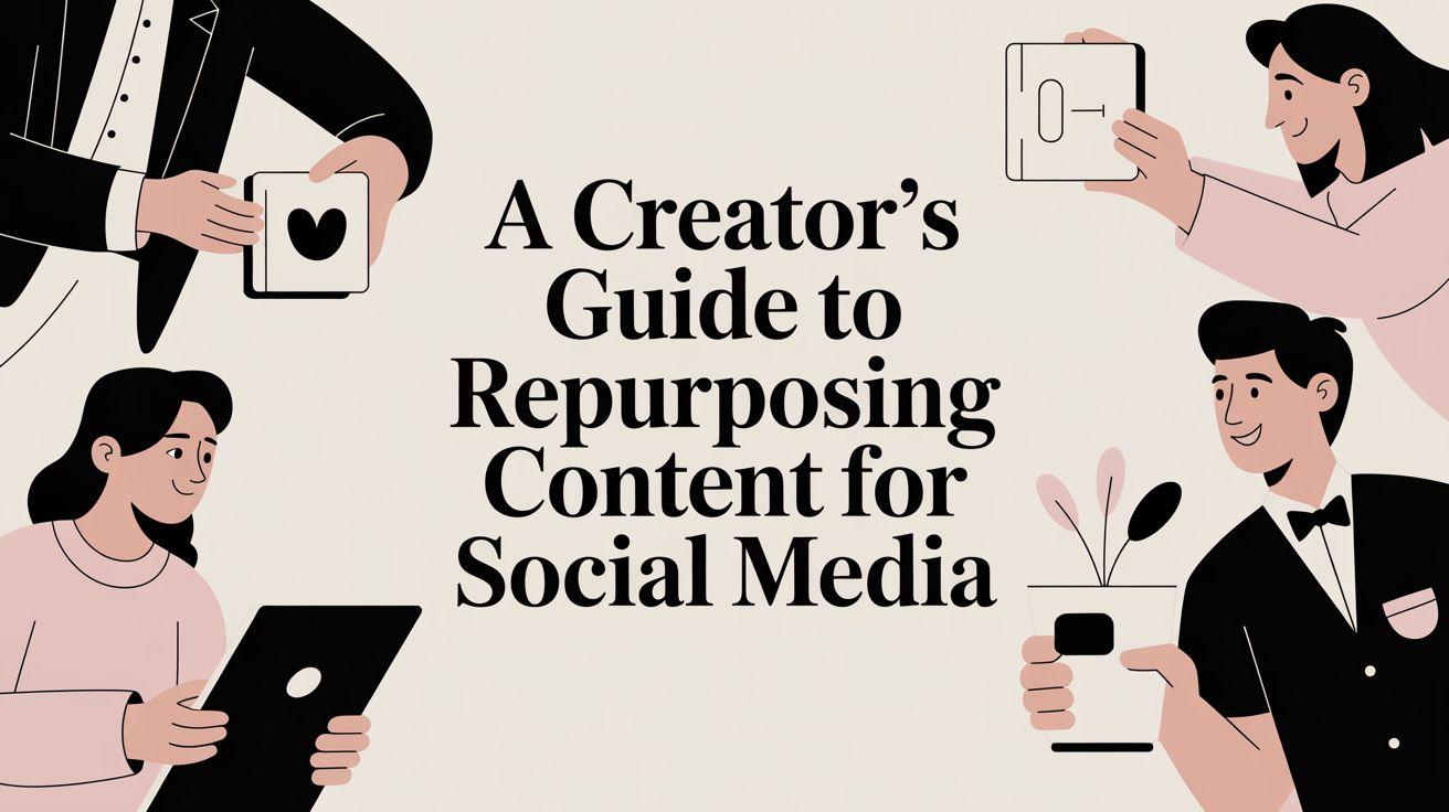 A Creator's Guide to Repurposing Content for Social Media